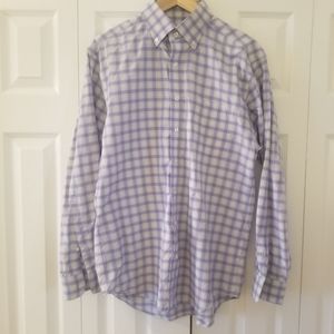 Vineyard Vines Performance Men’s Classic Fit Murray Shirt Blue/Pink Plaid Size M